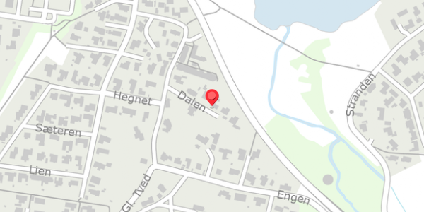 Trafikstøjkort på Dalen 7, 6000 Kolding