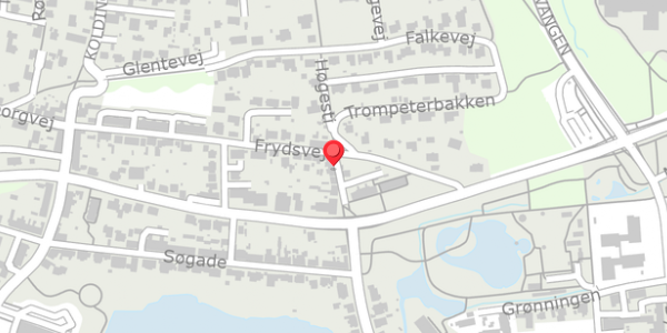 Trafikstøjkort på Gramrolighed 13, 6000 Kolding