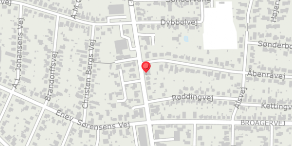 Trafikstøjkort på Haderslevvej 125, . , 6000 Kolding