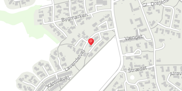 Trafikstøjkort på Lavendelvej 13, . , 6000 Kolding