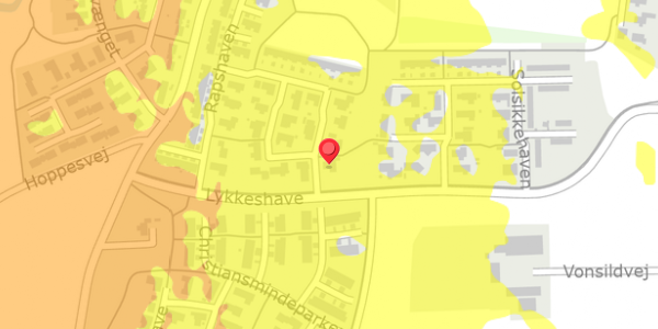 Trafikstøjkort på Lucernehaven 2, . , 6000 Kolding