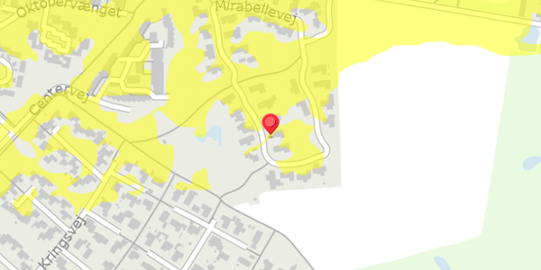 Trafikstøjkort på Mirabellevej 21, . , 6000 Kolding