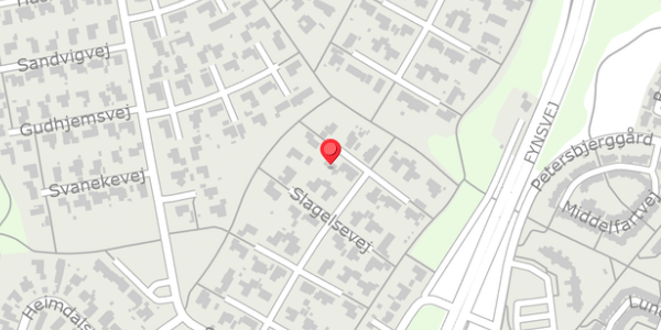 Trafikstøjkort på Slagelsevej 41, . , 6000 Kolding
