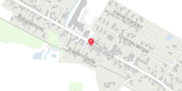 Trafikstøjkort på Storegade 67, . , 8765 Klovborg