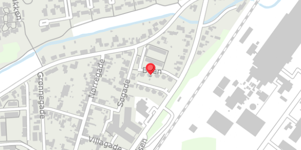 Trafikstøjkort på Buen 7A, 6580 Vamdrup
