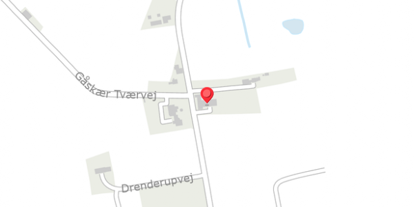 Trafikstøjkort på Drenderupvej 12, 6580 Vamdrup