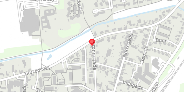 Trafikstøjkort på Grønnegade 21, 6580 Vamdrup