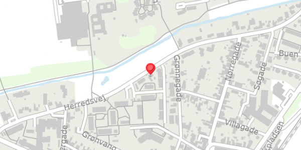 Trafikstøjkort på Herredsvej 21, 6580 Vamdrup
