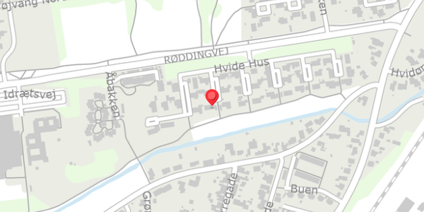 Trafikstøjkort på Hvide Hus 27, . , 6580 Vamdrup