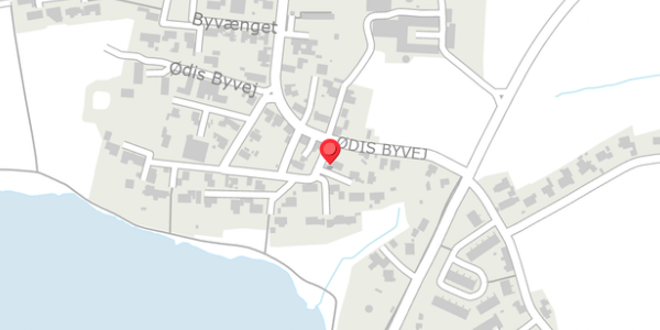 Trafikstøjkort på Stationsvej 1, 6580 Vamdrup