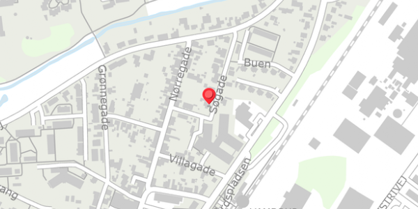 Trafikstøjkort på Søgade 1D, . , 6580 Vamdrup