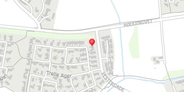 Trafikstøjkort på Trelle Ager 5B, . , 6580 Vamdrup