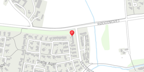 Trafikstøjkort på Trelle Ager 5D, . , 6580 Vamdrup