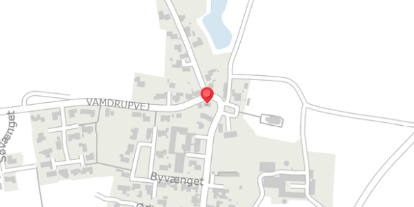 Trafikstøjkort på Vamdrupvej 1, . , 6580 Vamdrup