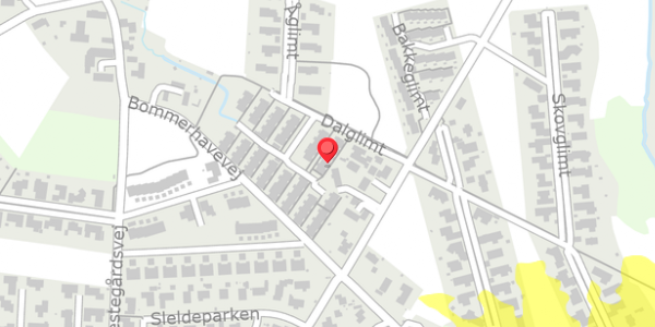 Trafikstøjkort på Dalglimt 11, 7100 Vejle