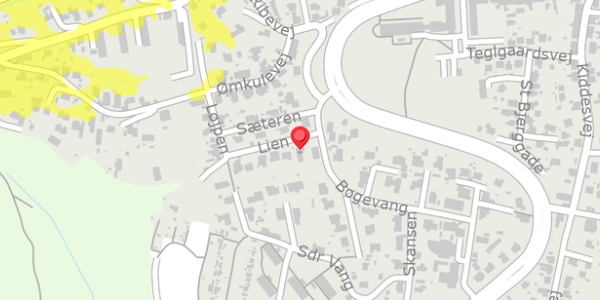 Trafikstøjkort på Lien 3, 7100 Vejle
