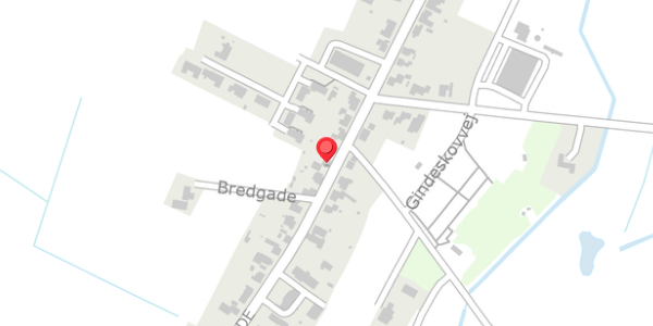 Trafikstøjkort på Bredgade 10, 7540 Haderup