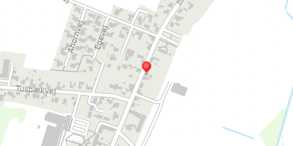 Trafikstøjkort på Bredgade 47, 7540 Haderup