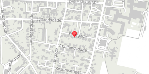 Trafikstøjkort på Fynsgade 13, . , 7490 Aulum