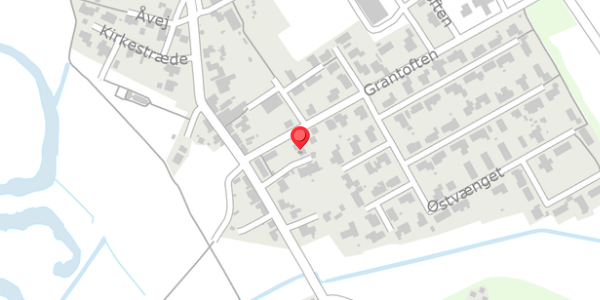 Trafikstøjkort på Grantoften 4, 7490 Aulum