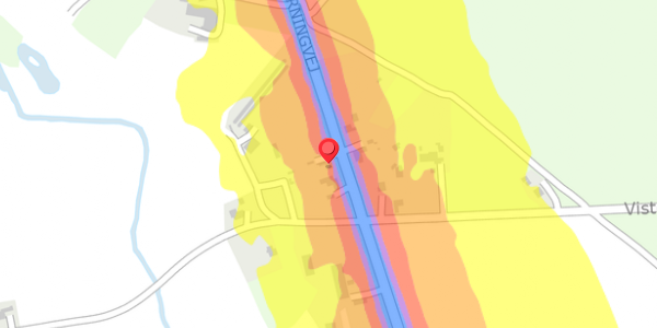 Trafikstøjkort på Herningvej 72, . , 7540 Haderup