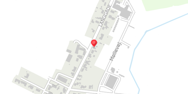 Trafikstøjkort på Langgade 20, . , 7540 Haderup