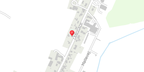 Trafikstøjkort på Langgade 23, . , 7540 Haderup