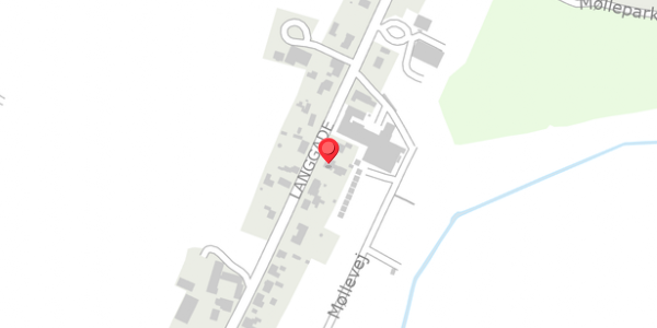 Trafikstøjkort på Langgade 34, . , 7540 Haderup