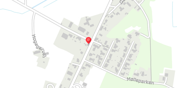 Trafikstøjkort på Langgade 51, . , 7540 Haderup