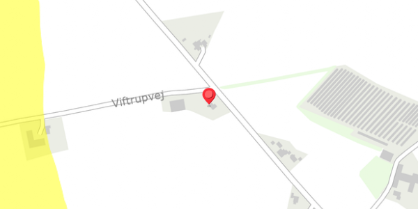 Trafikstøjkort på Viftrupvej 7, 7540 Haderup