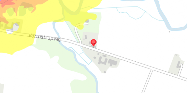 Trafikstøjkort på Vormstrupvej 7, . , 7540 Haderup
