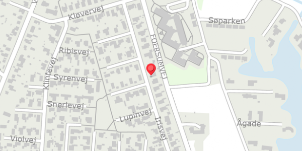 Trafikstøjkort på Irisvej 57, 6880 Tarm