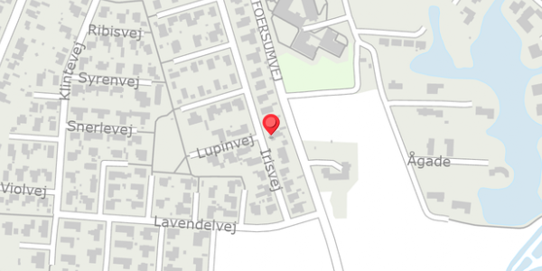 Trafikstøjkort på Irisvej 107, . , 6880 Tarm