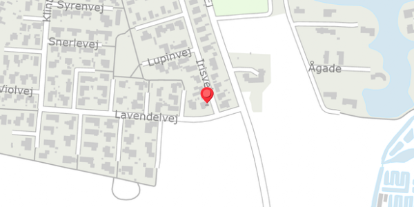 Trafikstøjkort på Irisvej 127, 6880 Tarm