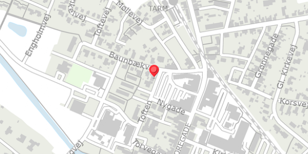 Trafikstøjkort på Toften 2, . , 6880 Tarm