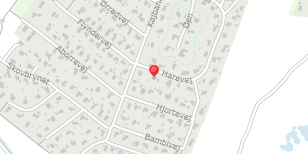 Trafikstøjkort på Harevej 4, 6880 Tarm