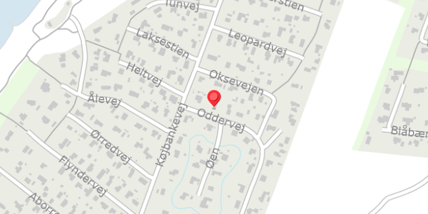Trafikstøjkort på Oddervej 3, 6880 Tarm
