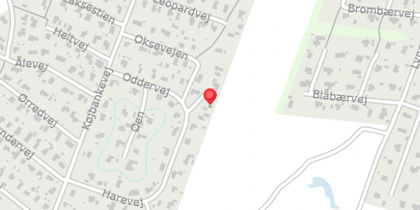 Trafikstøjkort på Oddervej 13A, 6880 Tarm