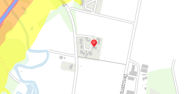 Trafikstøjkort på Stenager 12, . , 6880 Tarm