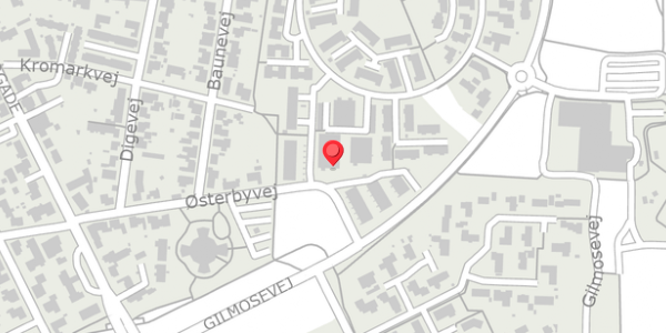 Trafikstøjkort på Baunetoften 27D, . , 7400 Herning