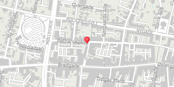 Trafikstøjkort på Bethaniagade 19, . , 7400 Herning
