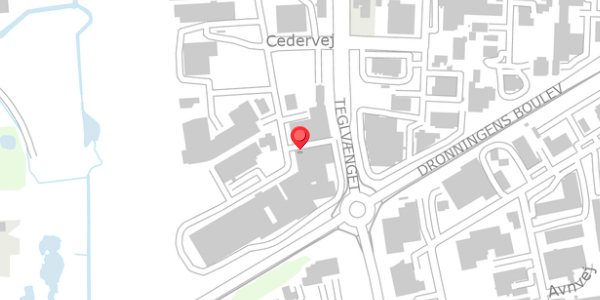 Trafikstøjkort på Cedervej 5, . , 7400 Herning
