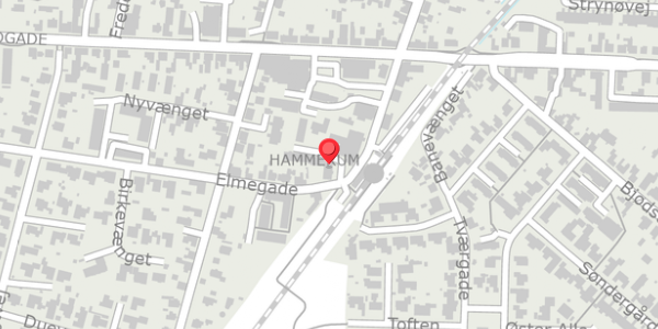 Trafikstøjkort på Elmegade 2E, . , 7400 Herning