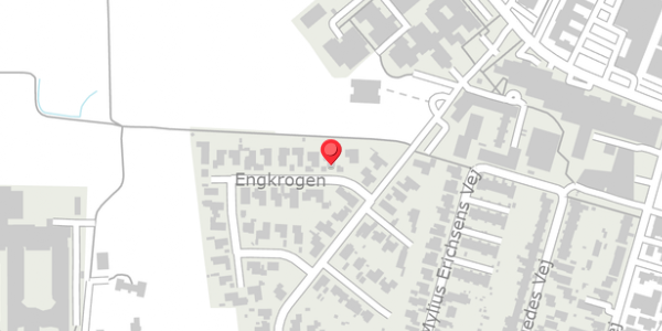 Trafikstøjkort på Engkrogen 39, . , 7400 Herning