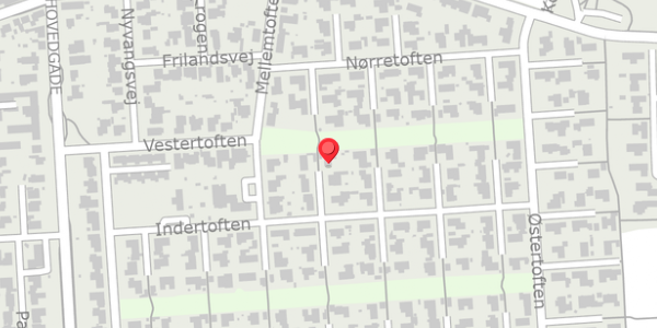 Trafikstøjkort på Indertoften 25, 7400 Herning