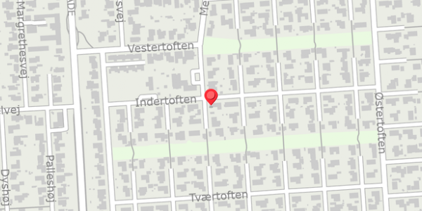 Trafikstøjkort på Indertoften 36, 7400 Herning