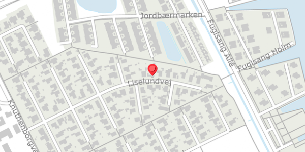 Trafikstøjkort på Liselundvej 89, . , 7400 Herning
