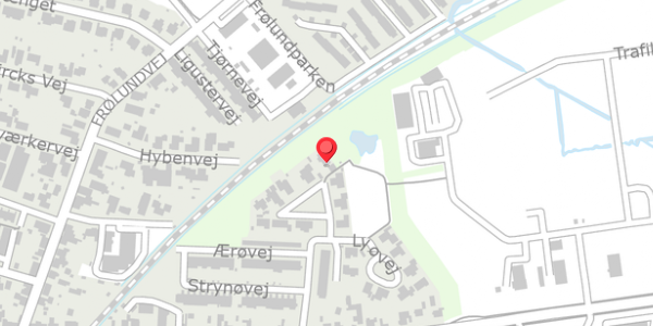 Trafikstøjkort på Lyøvej 21, . , 7400 Herning