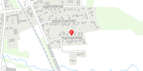 Trafikstøjkort på Markskellet 9, . , 7400 Herning