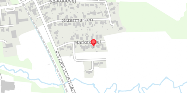 Trafikstøjkort på Markskellet 52, . , 7400 Herning